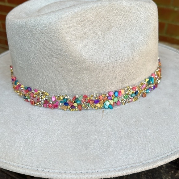 One summer hat that can be worn two ways  floral wreath and a little bling main image 2